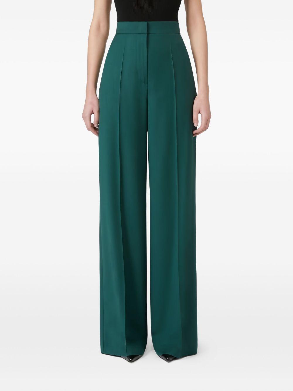 pleat-detail trousers Product Image