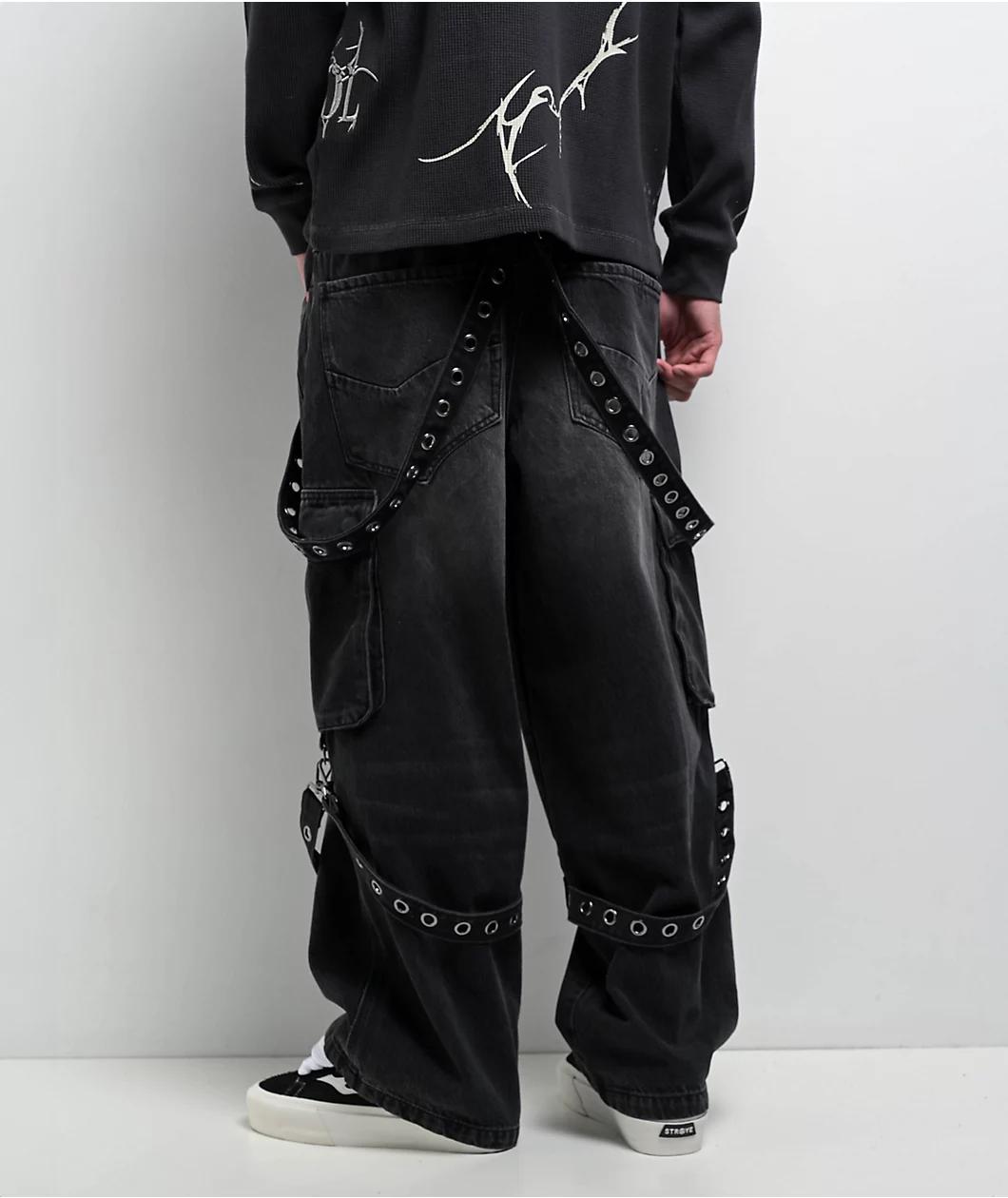 A.LAB Mega Rave Pixel Jeans Product Image