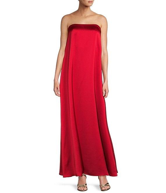 Antonio Melani Lucia Shift Strapless Maxi Dress Product Image