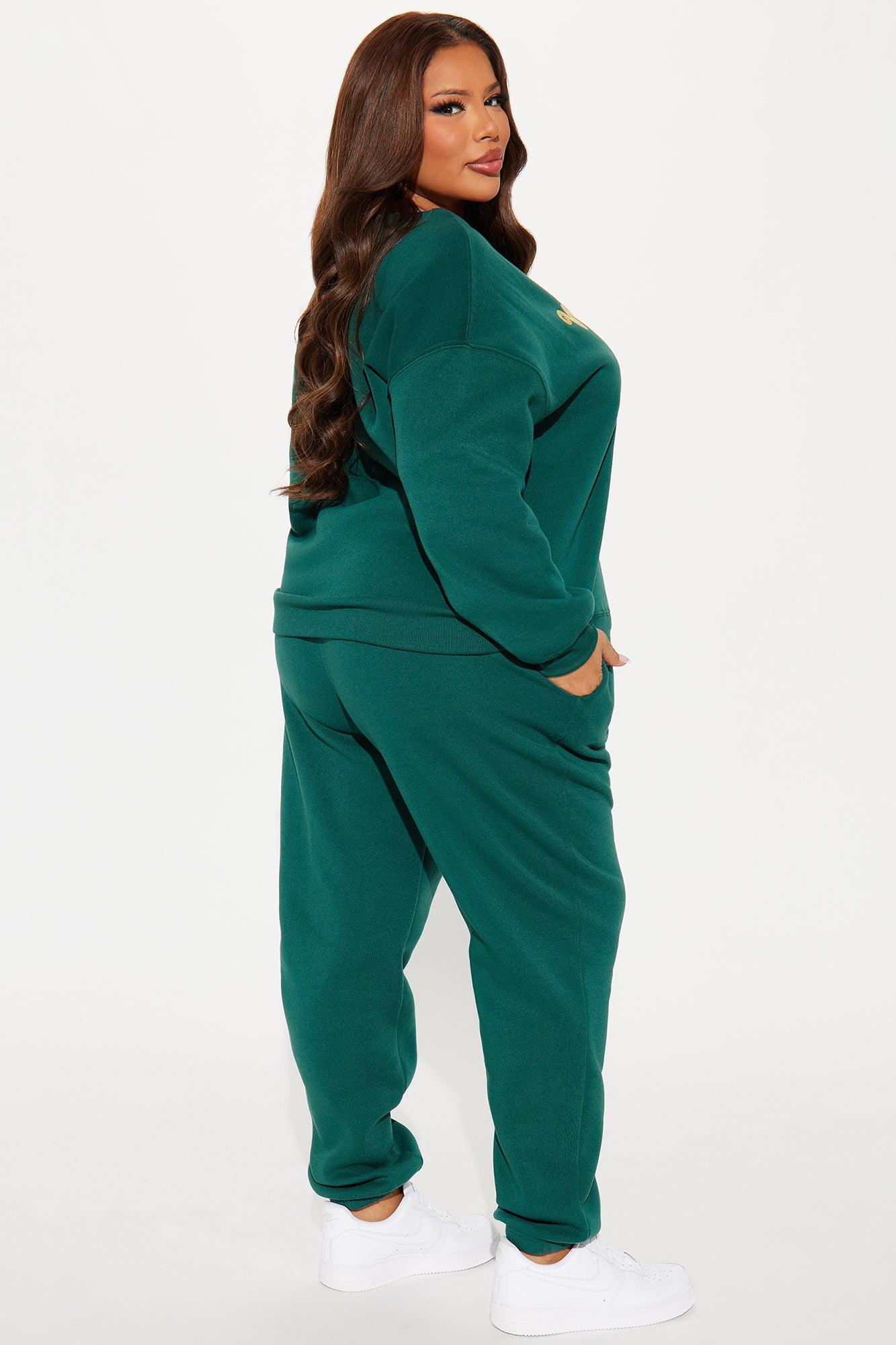 Christmas Spirit Fleece Pant Set - Hunter Product Image