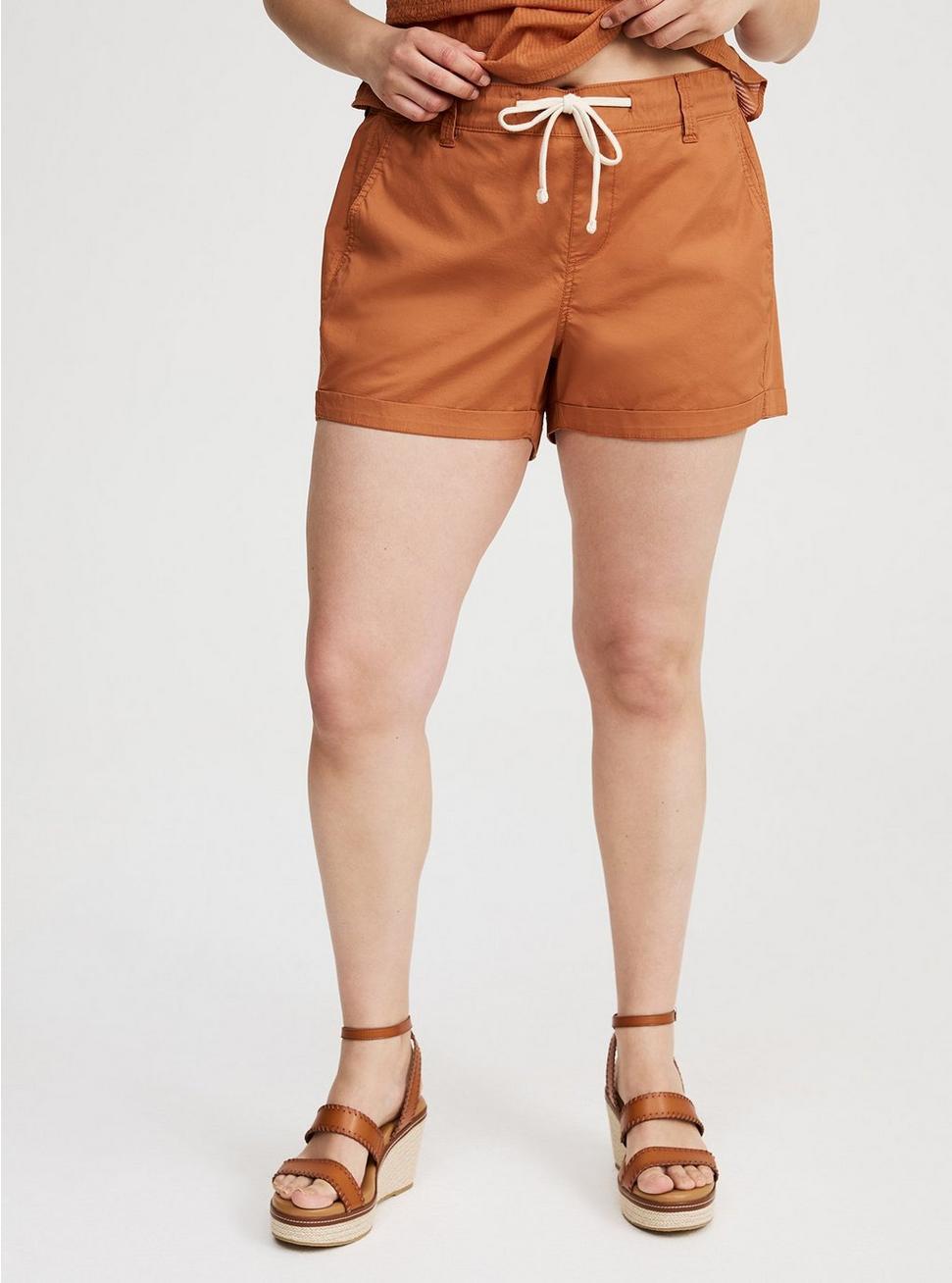 3.5'' Pull-On Mid-Rise Weekend Short Product Image
