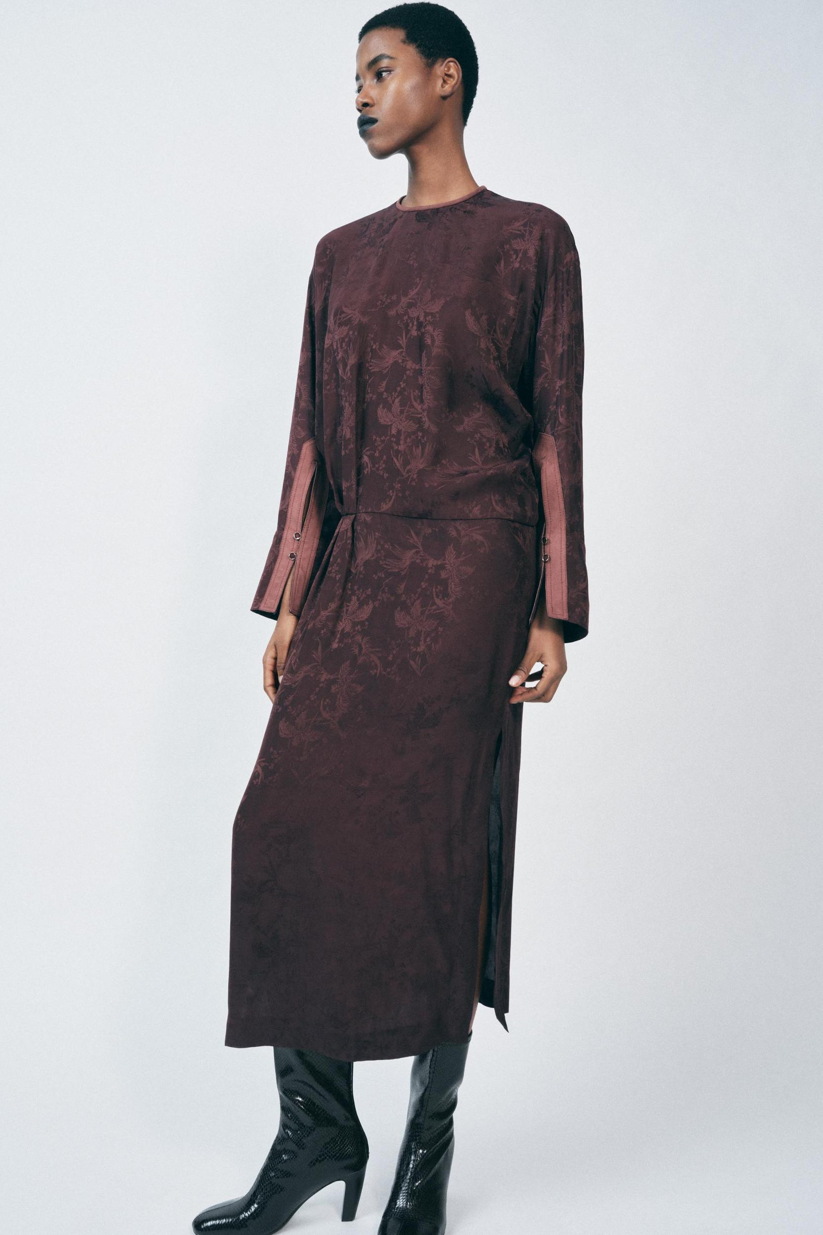 JACQUARD DRESS ZW COLLECTION Product Image