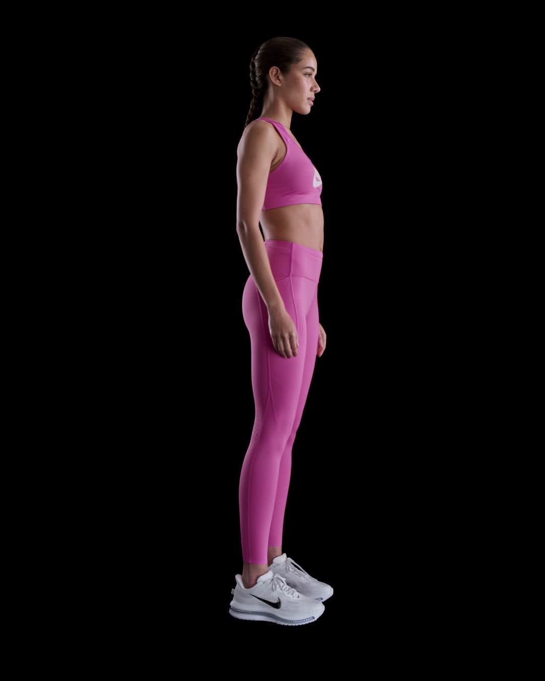 Nike Womens Swift High-Waisted 7/8 Running Leggings with Pockets | HJ2252-675 Product Image