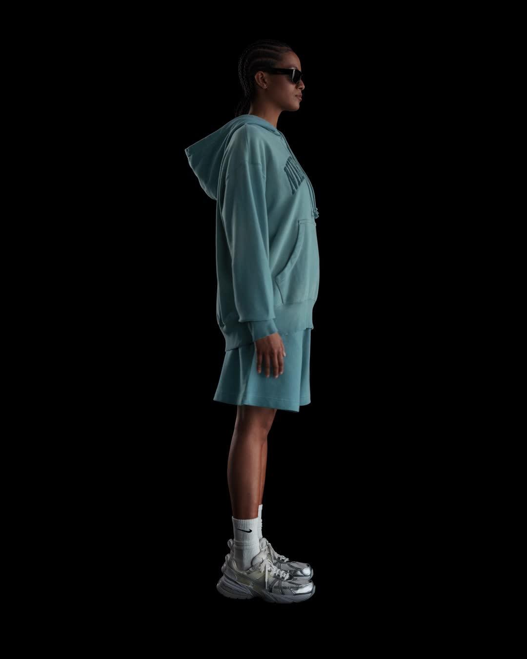 Womens Nike Sportswear Phoenix Fleece Oversized French Terry Hoodie | HJ1235-006 Product Image