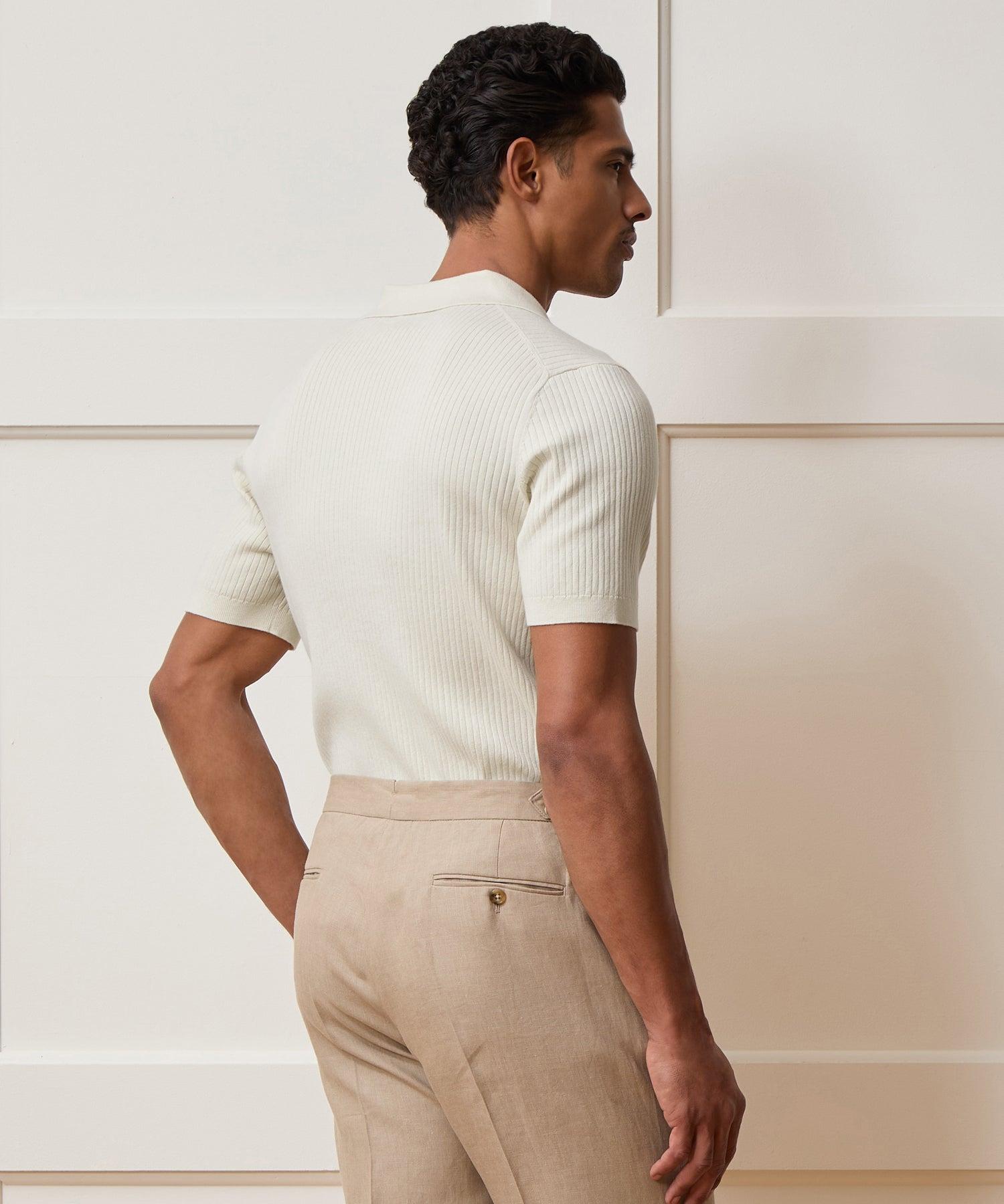 Cotton-Cashmere Sweater Polo Product Image