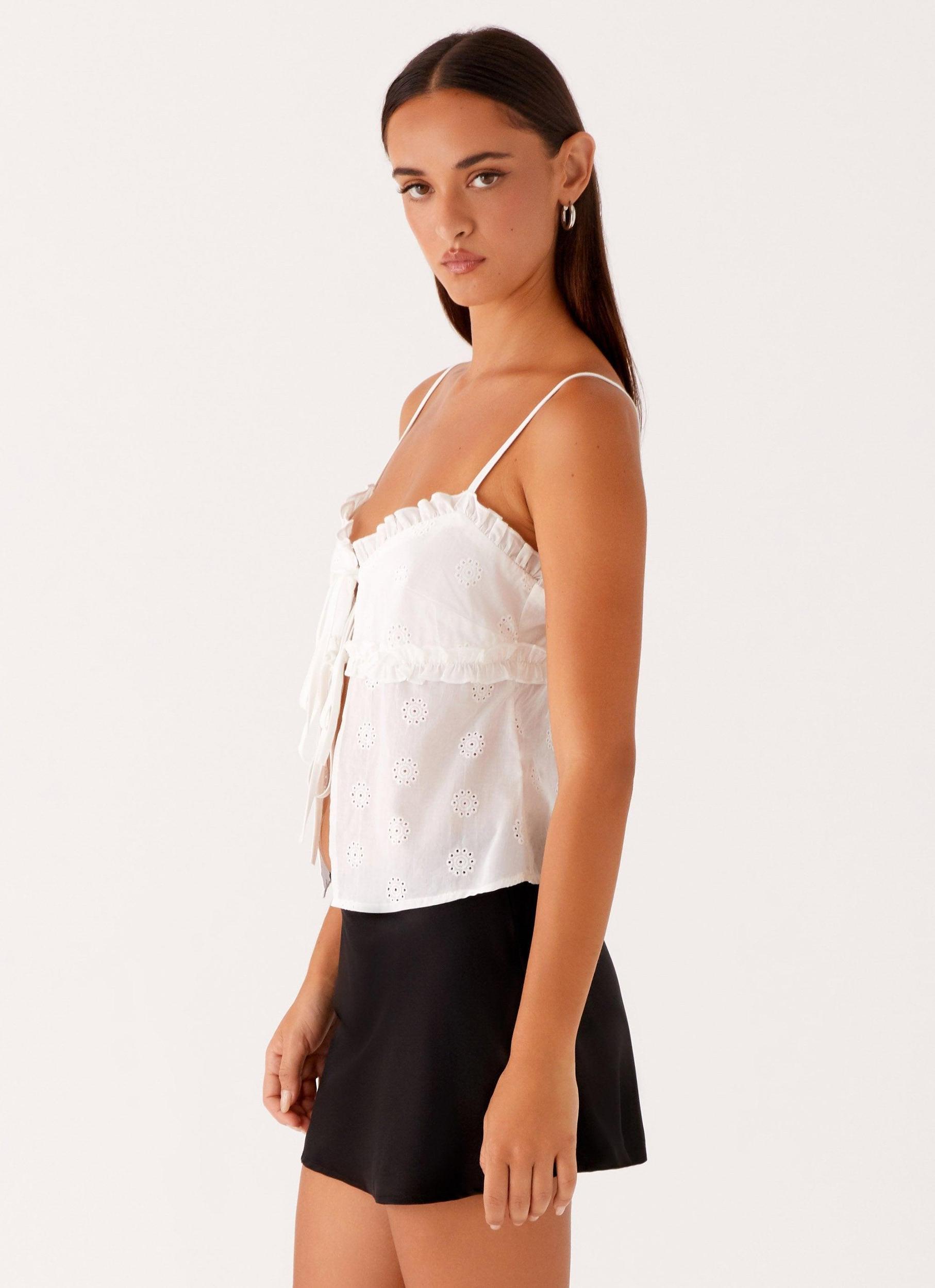 Amberly Top - White Product Image