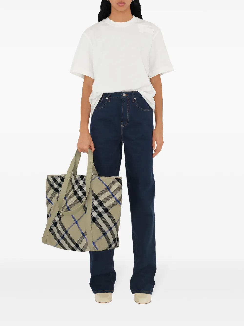 Festival checked tote bag Product Image