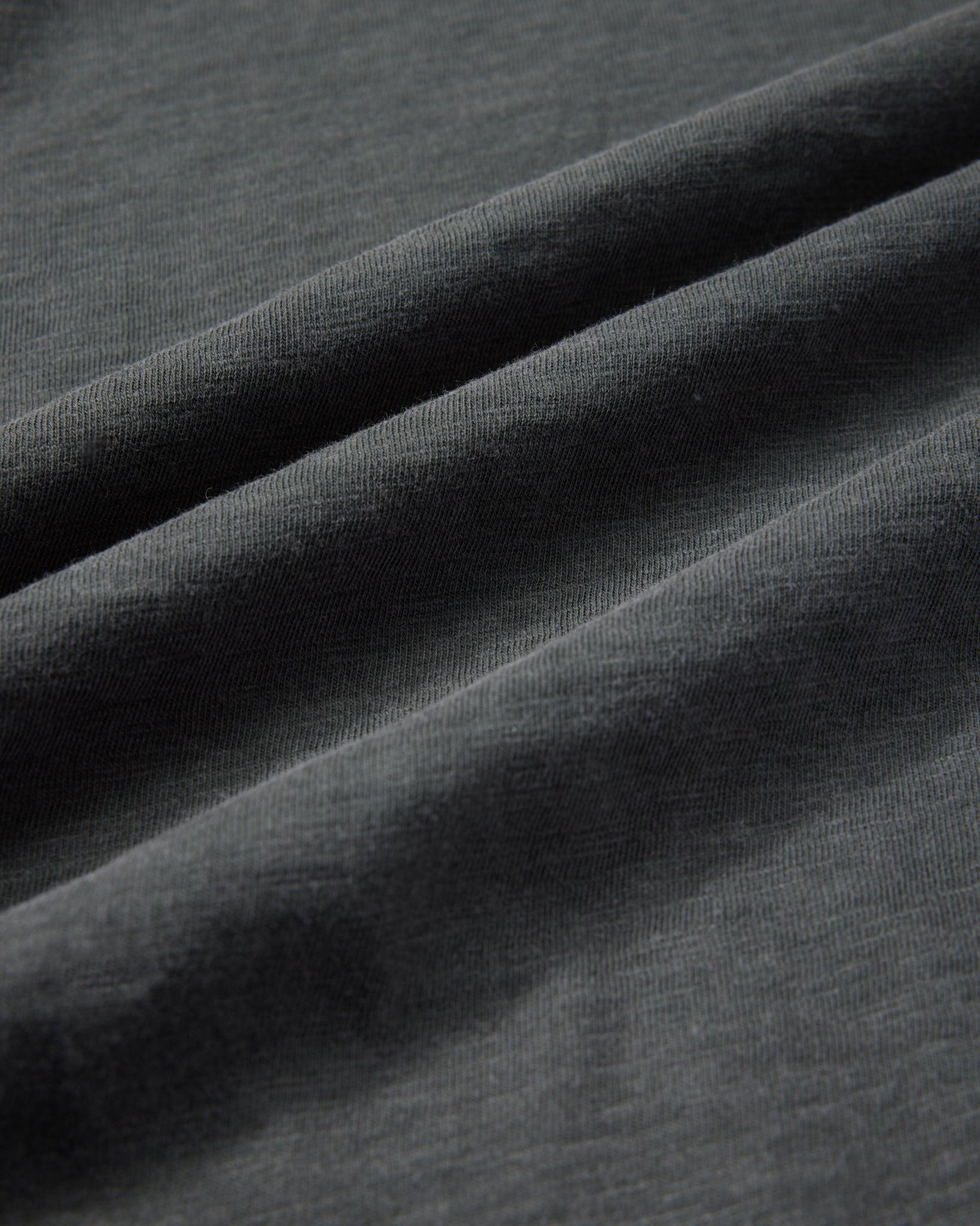 Hewitt Garment Dyed Hoodie - Washed Black Product Image