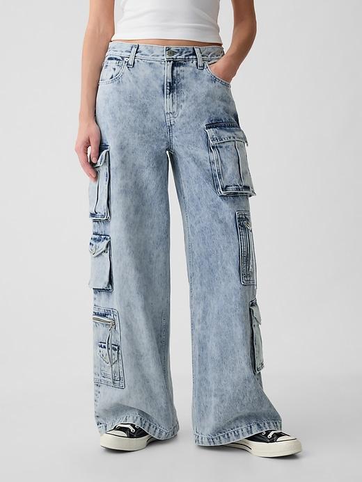 Mid Rise UltraSoft Baggy Jeans Product Image