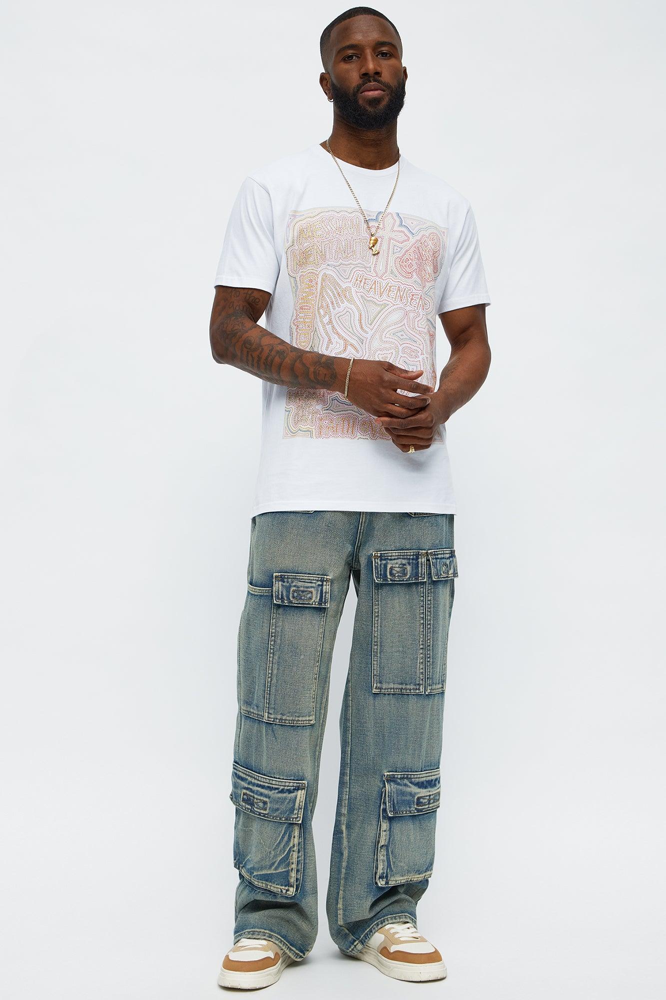 One True Messiah Short Sleeve Tee - White Product Image