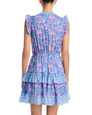 Olivia Ruffled Mini Dress Product Image