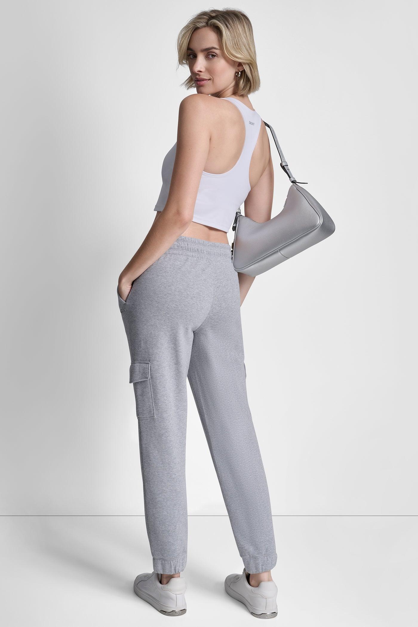 METALLIC BUBBLE LOGO SLIM FIT FLEECE CARGO JOGGER Product Image