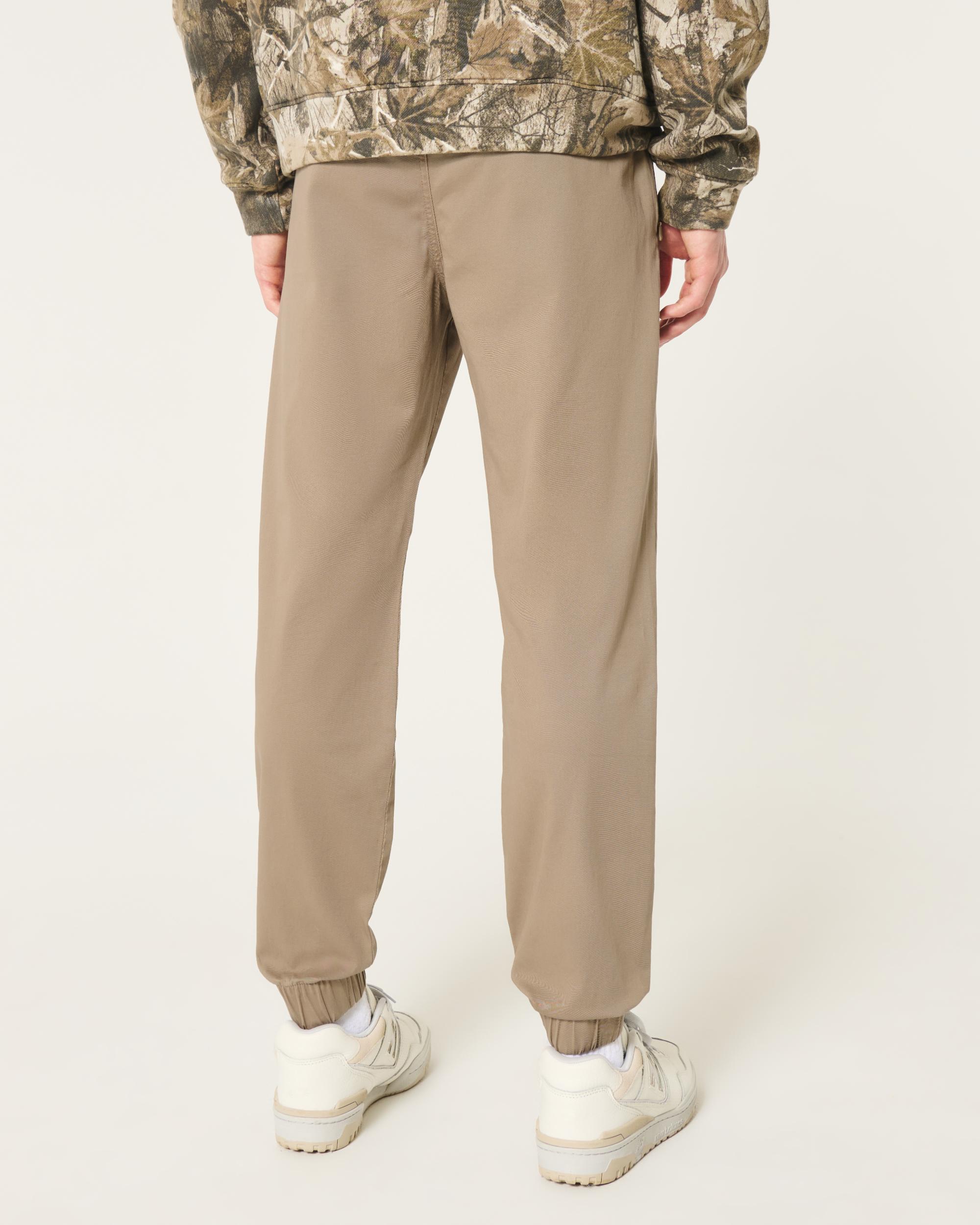 Relaxed Twill Joggers Product Image