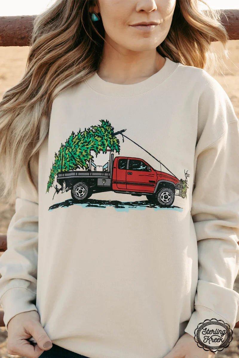 PLUS Cake Wagon Christmas Sweater* Product Image