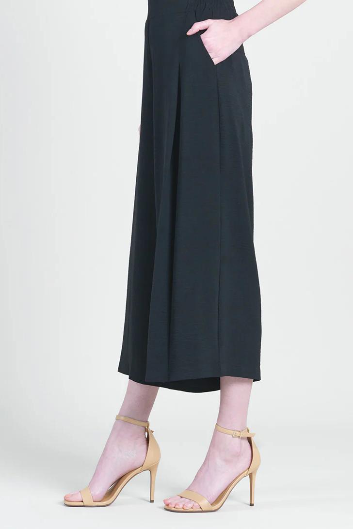 Textured Pocket Culotte Pant Product Image