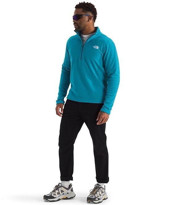 The North Face Textured Cap Rock Long Sleeve 1/4 Zip Pullover Product Image