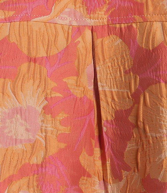 Piper V-Neck 3/4 Sleeve Caftan Mini Dress Product Image