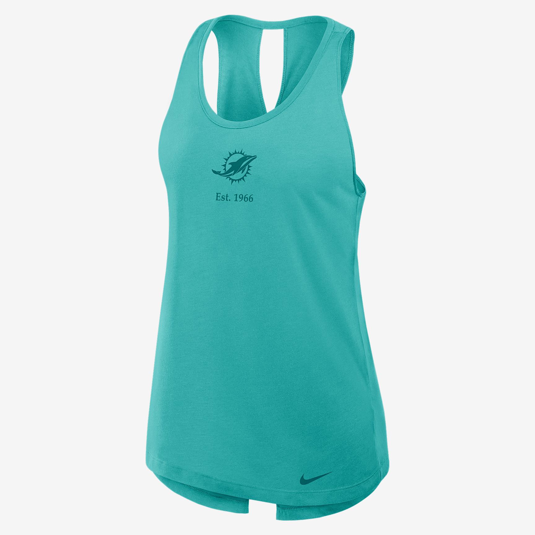Philadelphia Eagles Established Nike Womens Dri-FIT NFL Tank Top | 01D50AI86-2JF Product Image