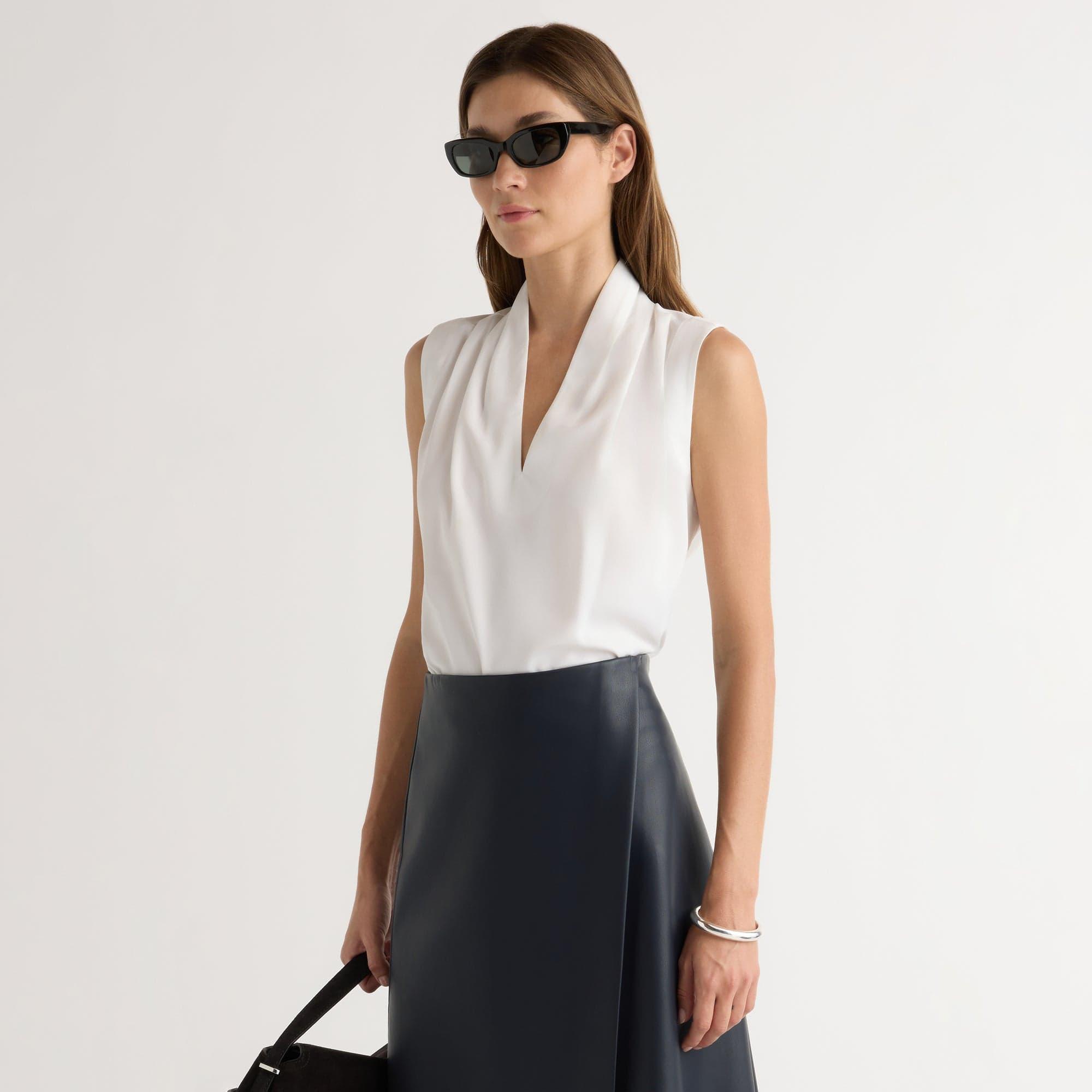 Jae V-Neck Sleeveless Blouse Product Image