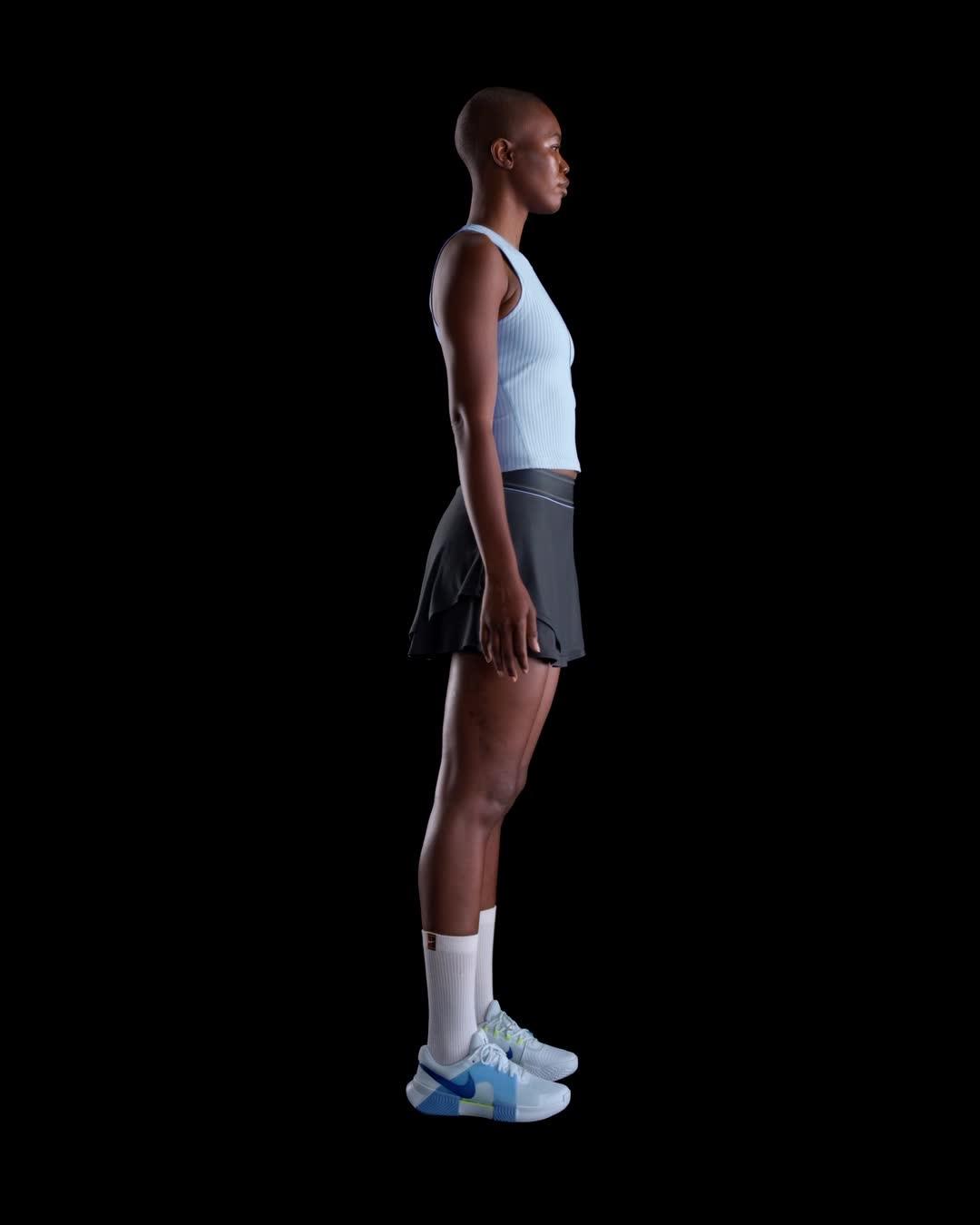 NikeCourt Slam Women's Dri-FIT High-Waisted Tennis Skirt Product Image