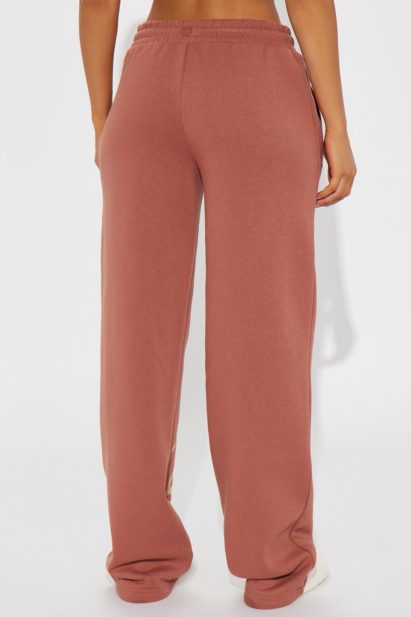 Von Dutch Vintage Wide Leg Pant - Mocha Product Image