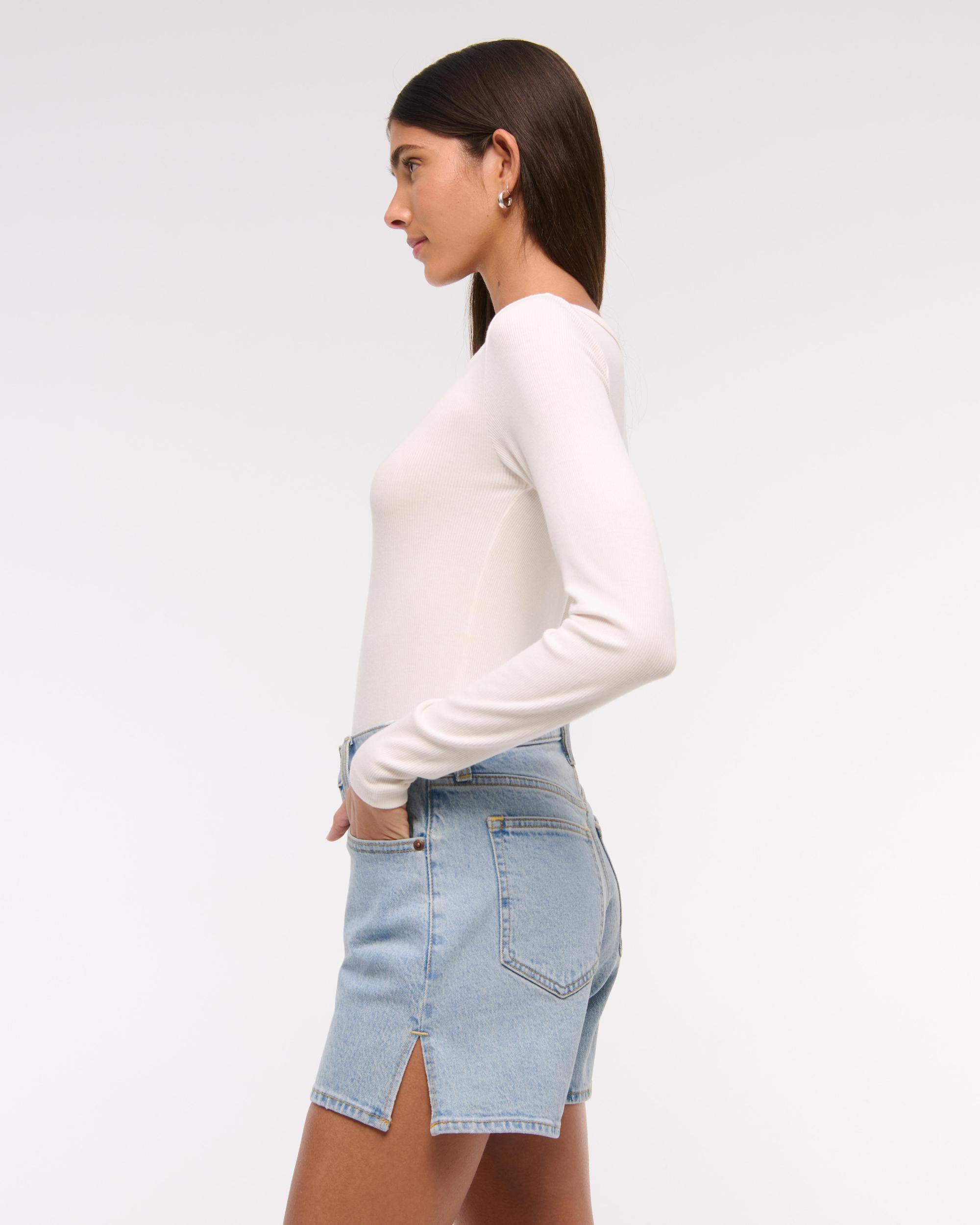 High Rise Dad Short Product Image