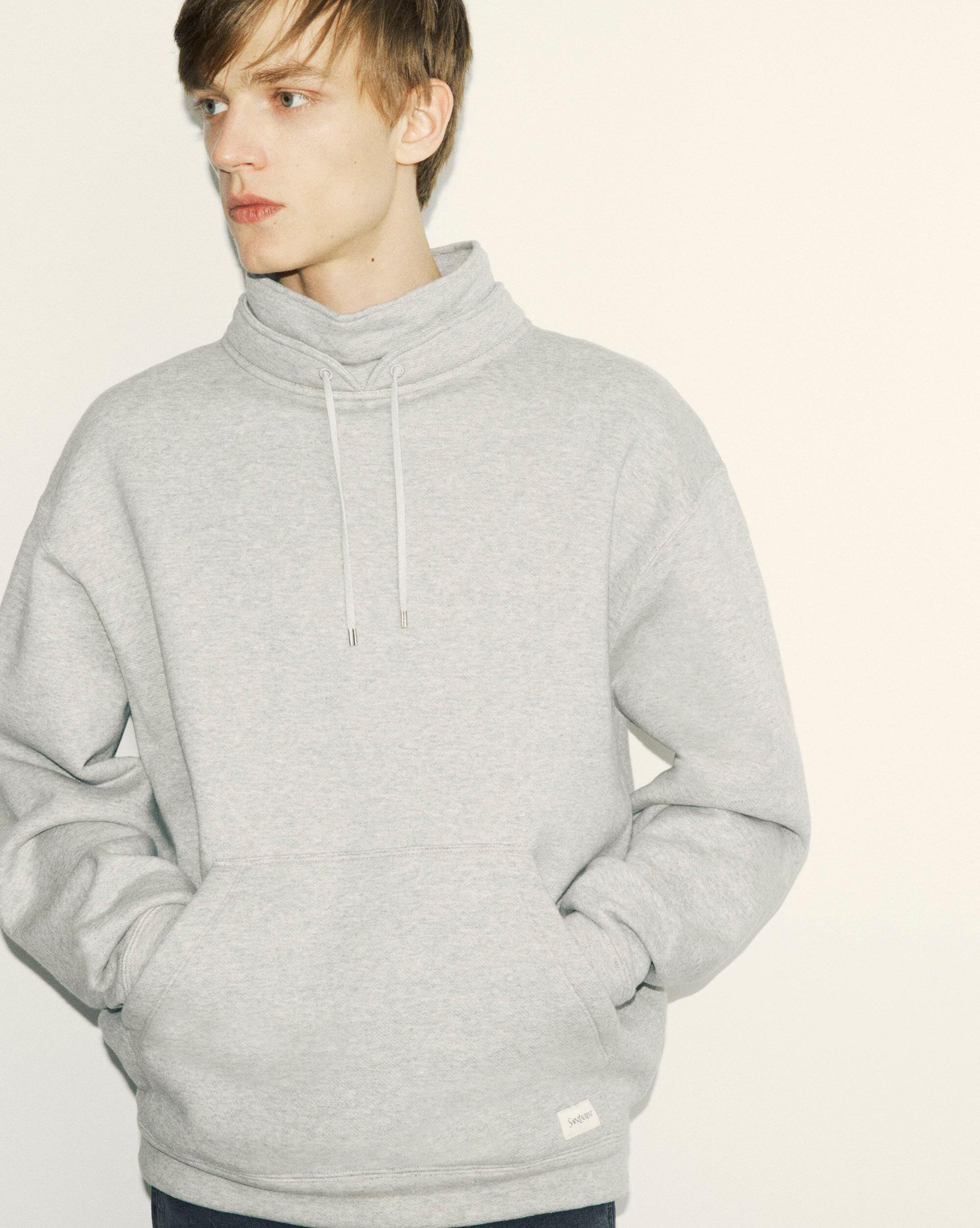 Saint Laurent High-Neck Sweatshirt Product Image