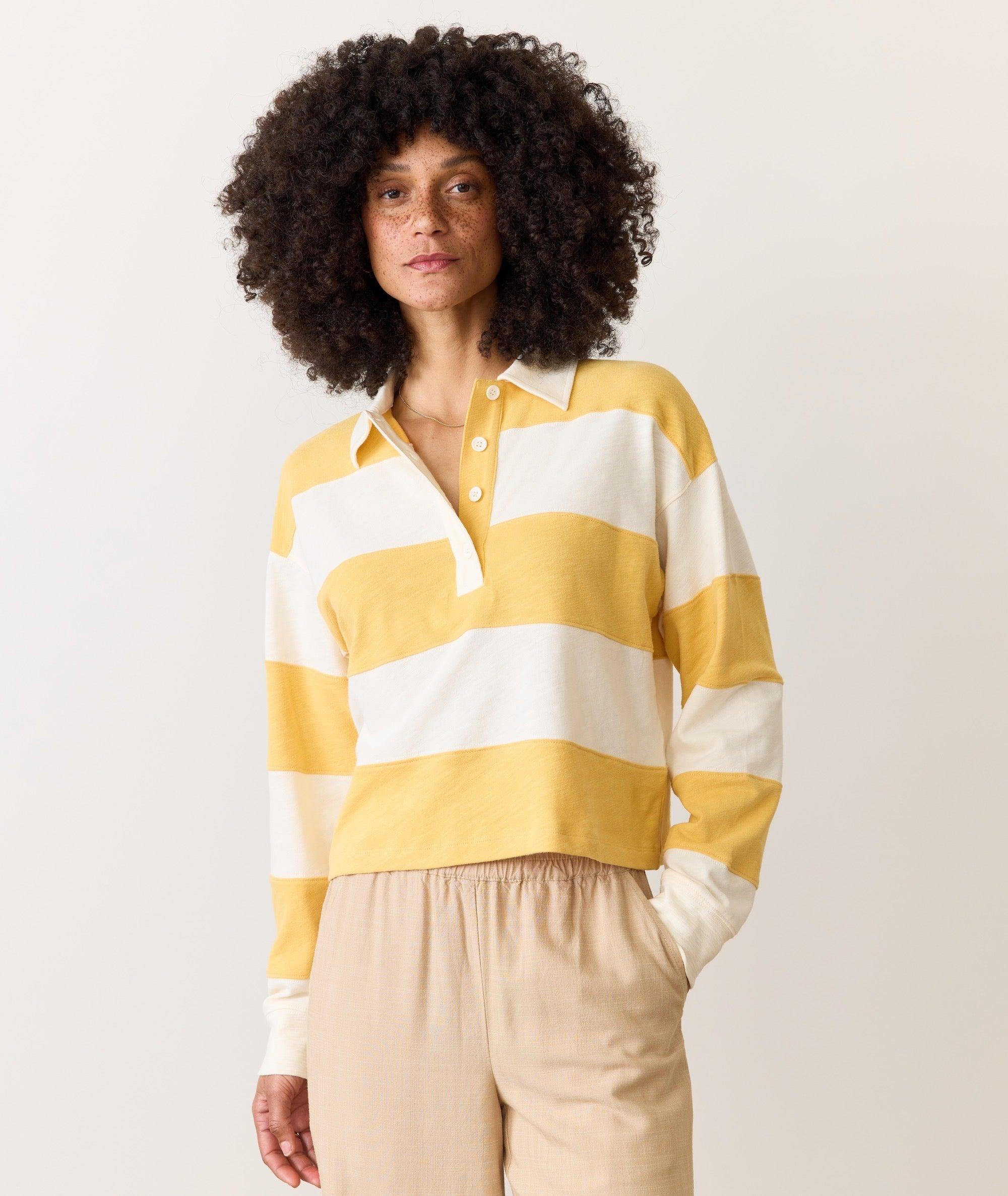 Rugby Crop Polo Product Image