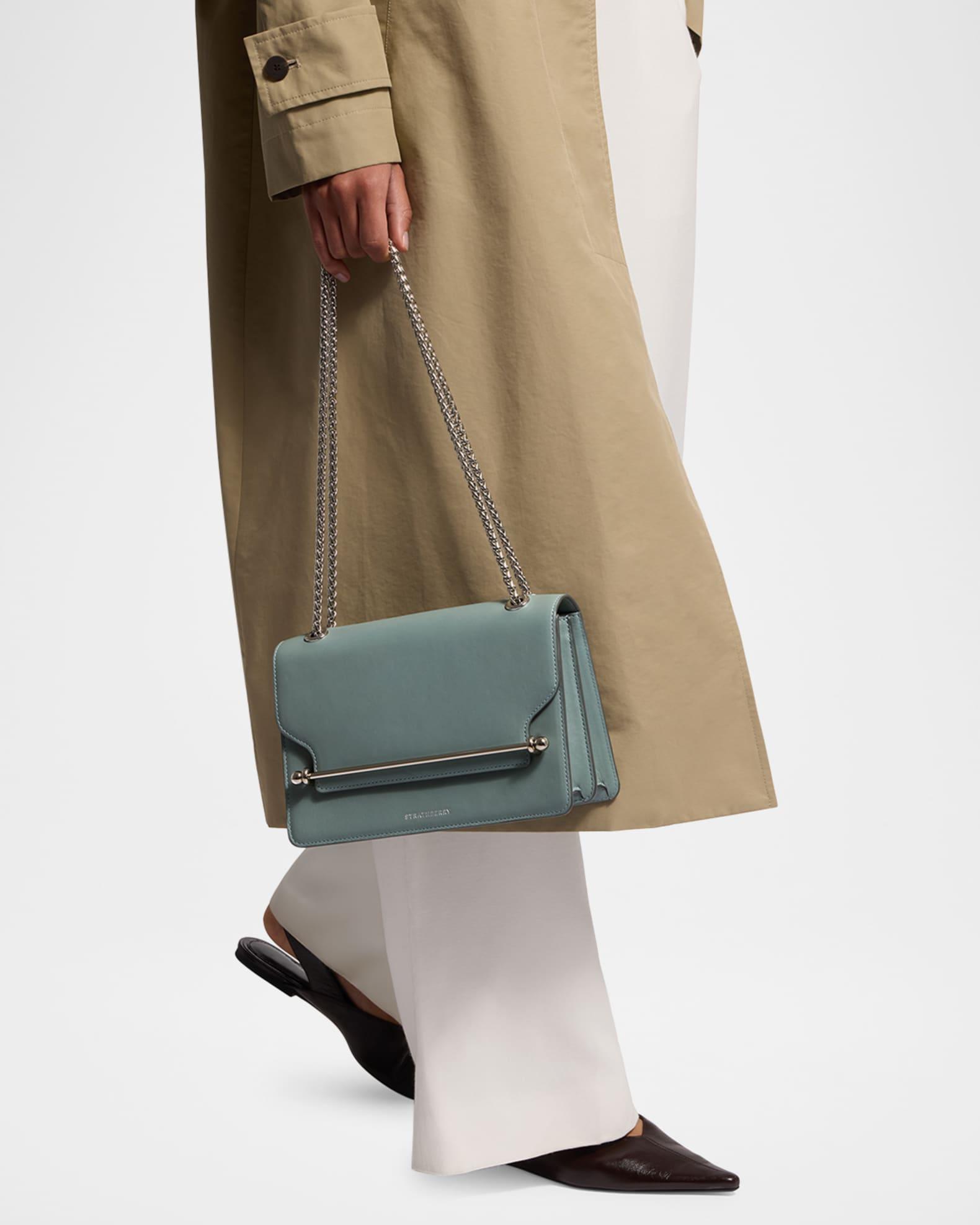 East-West Mini Snake-Embossed Leather Crossbody Bag Product Image