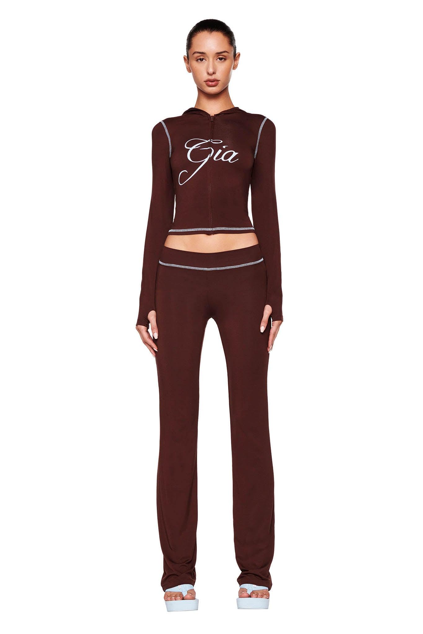 BLARE HOODIE - BROWN Product Image