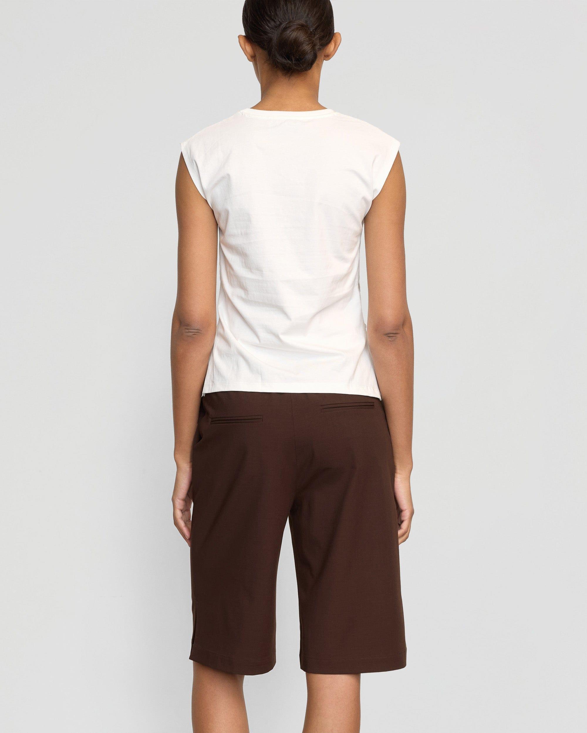 Gallia Stretch-Waist Bermuda Short Product Image