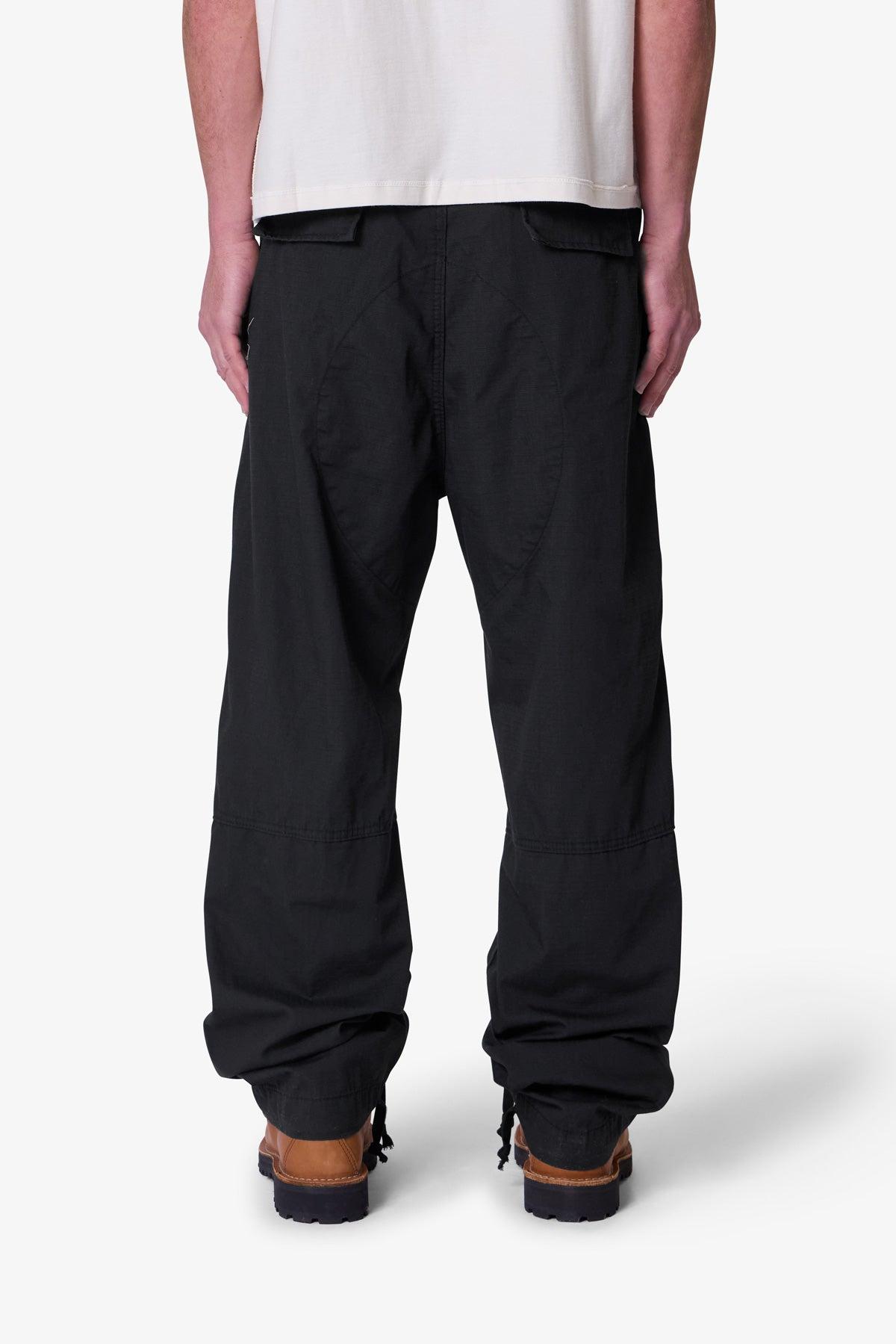 Ultra Baggy Cargo Pants - Black Product Image