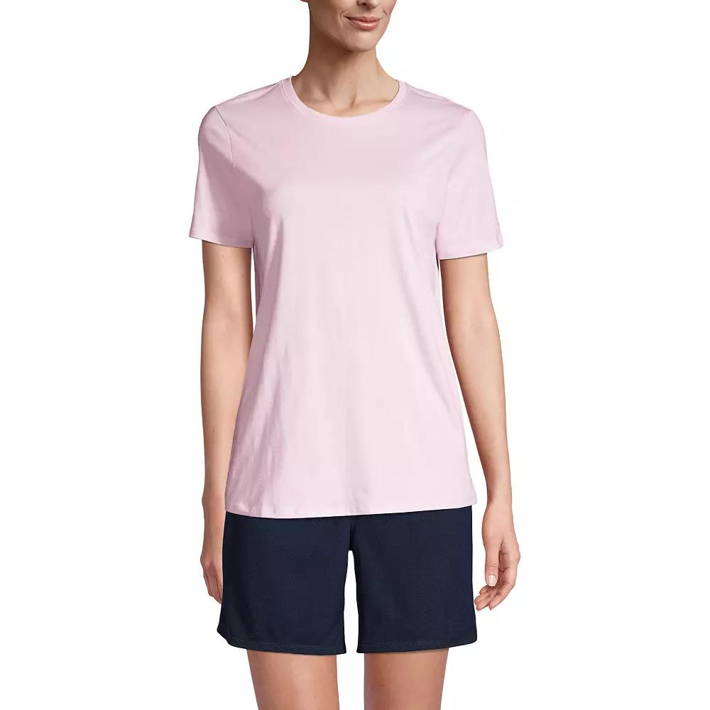 Women's Lands' End Short Sleeve Essential Tee,  Product Image