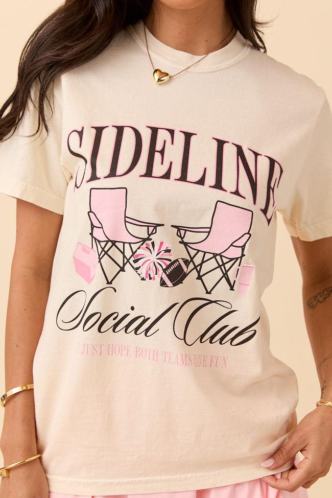 Sideline Social Club Ivory Graphic Tee Product Image