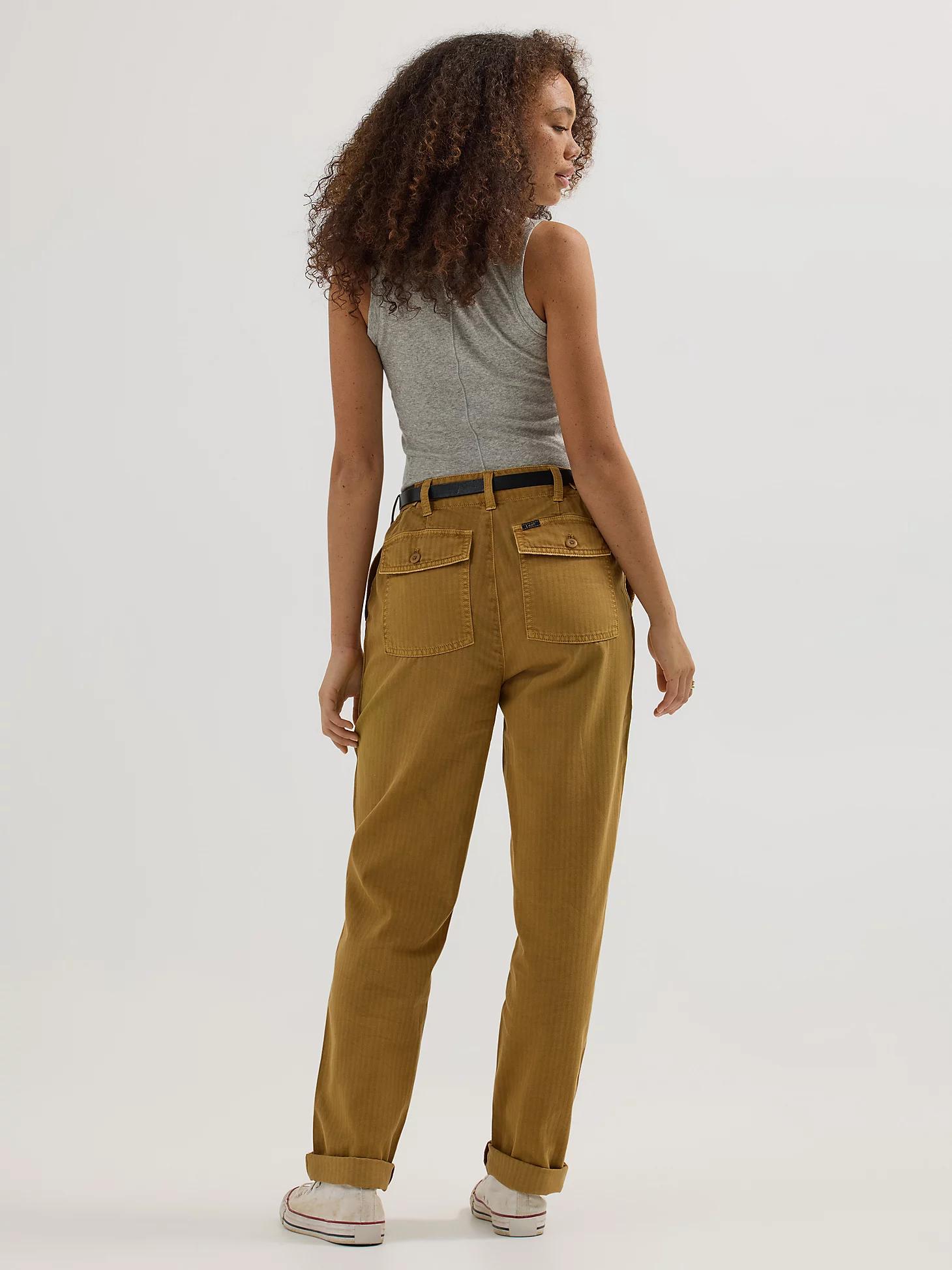 Women's High Rise Slouch Utility Pant | Women's Pants | Lee® Product Image