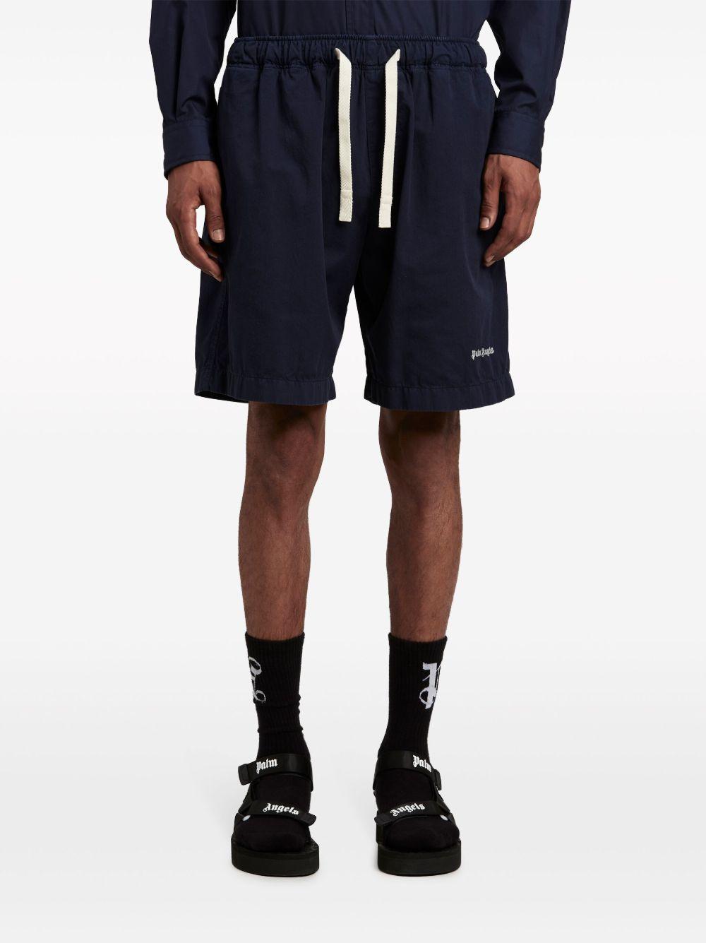 logo-embroidered bermuda shorts Product Image