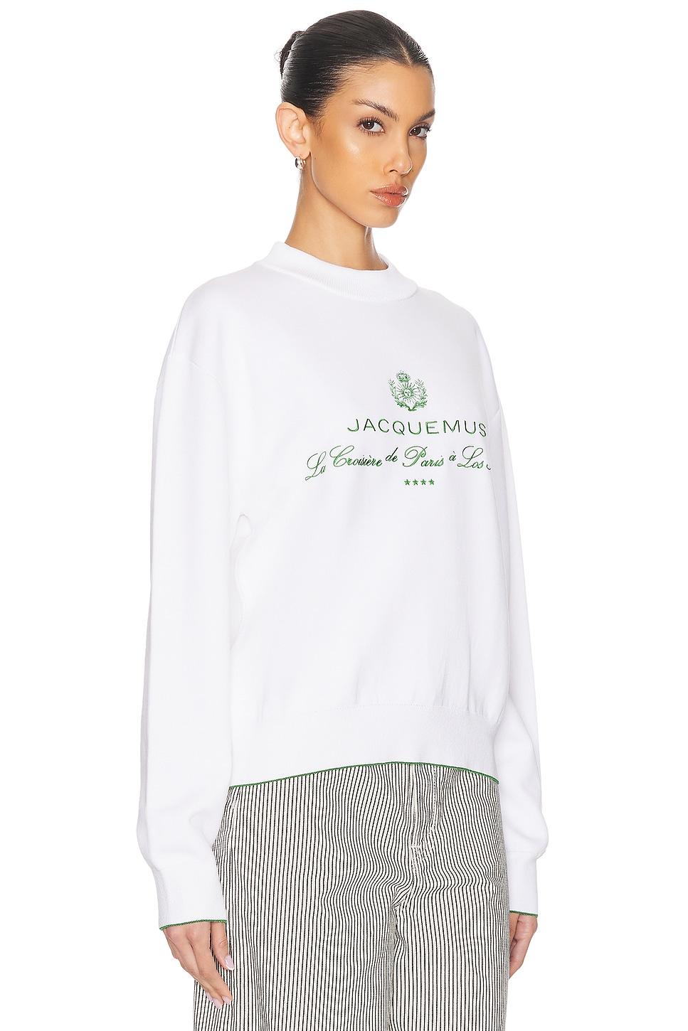 logo-embroidered sweatshirt Product Image