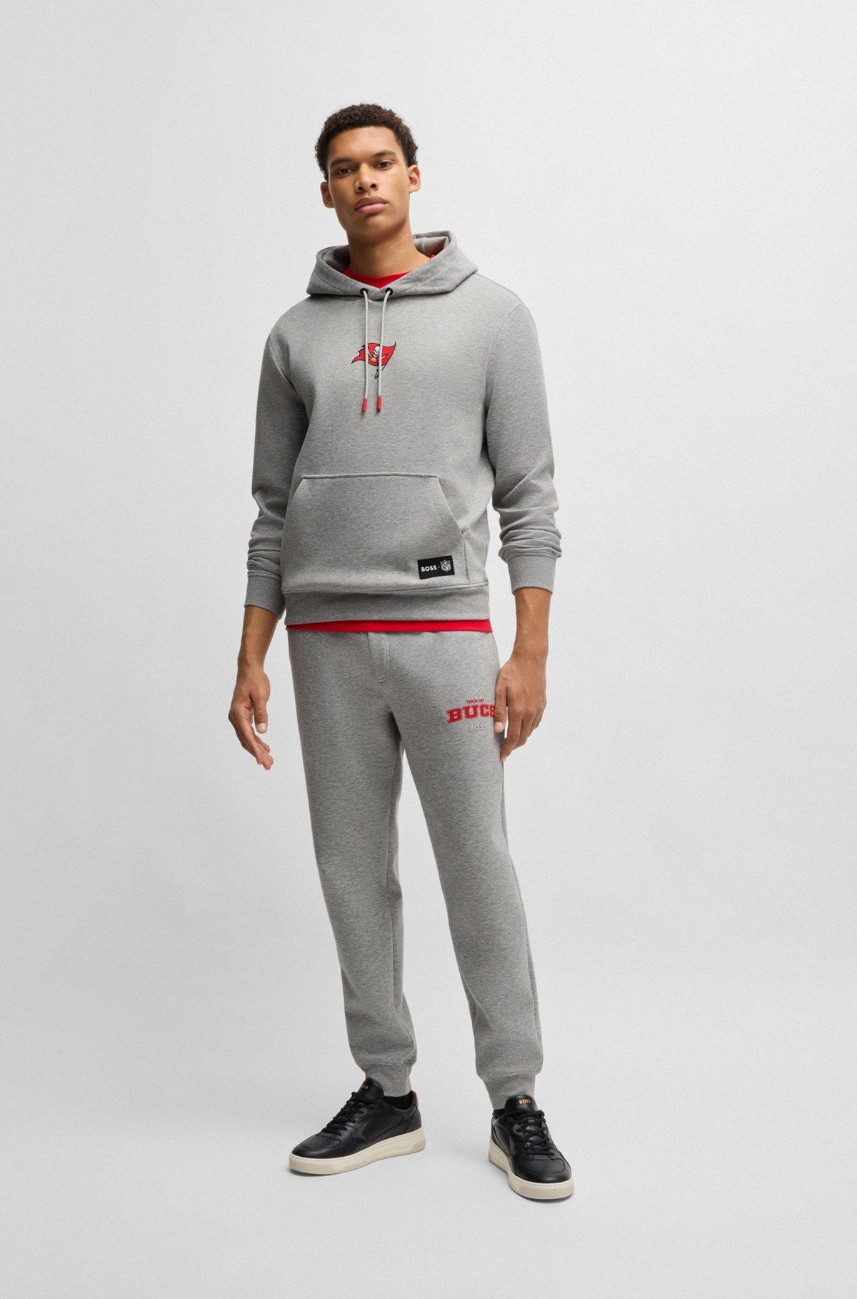 BOSS x NFL interlock hoodie with special branding Product Image