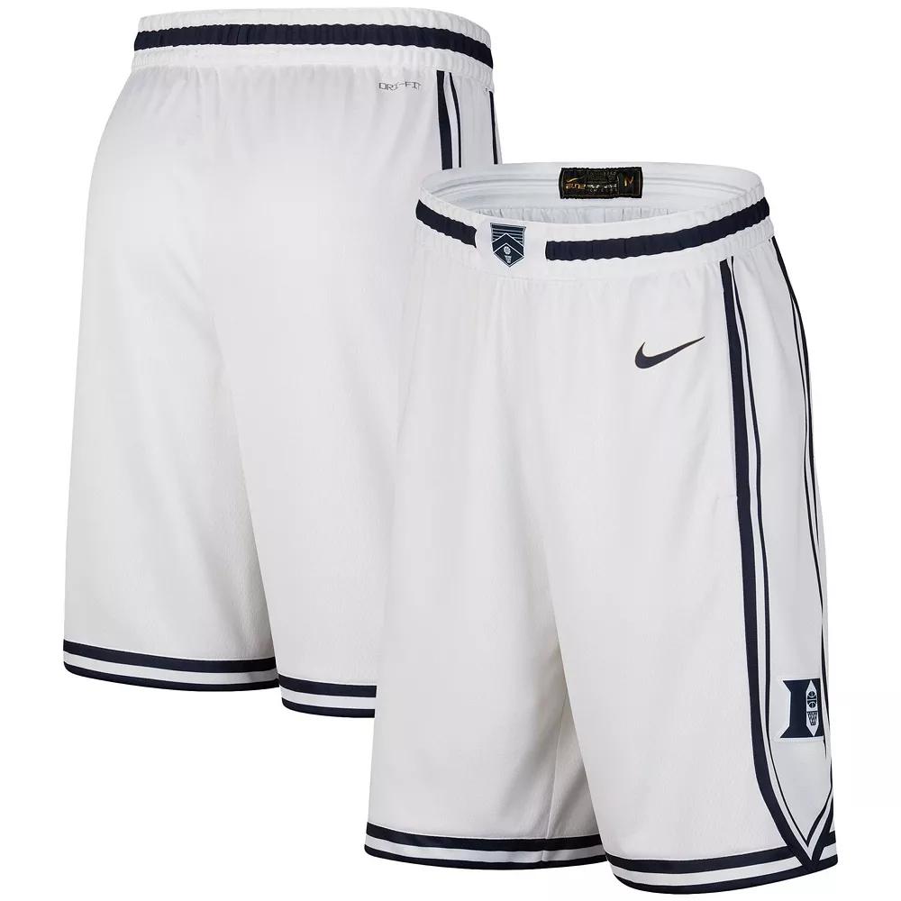 Men's Nike White Duke Blue Devils Limited Performance Shorts,  Product Image