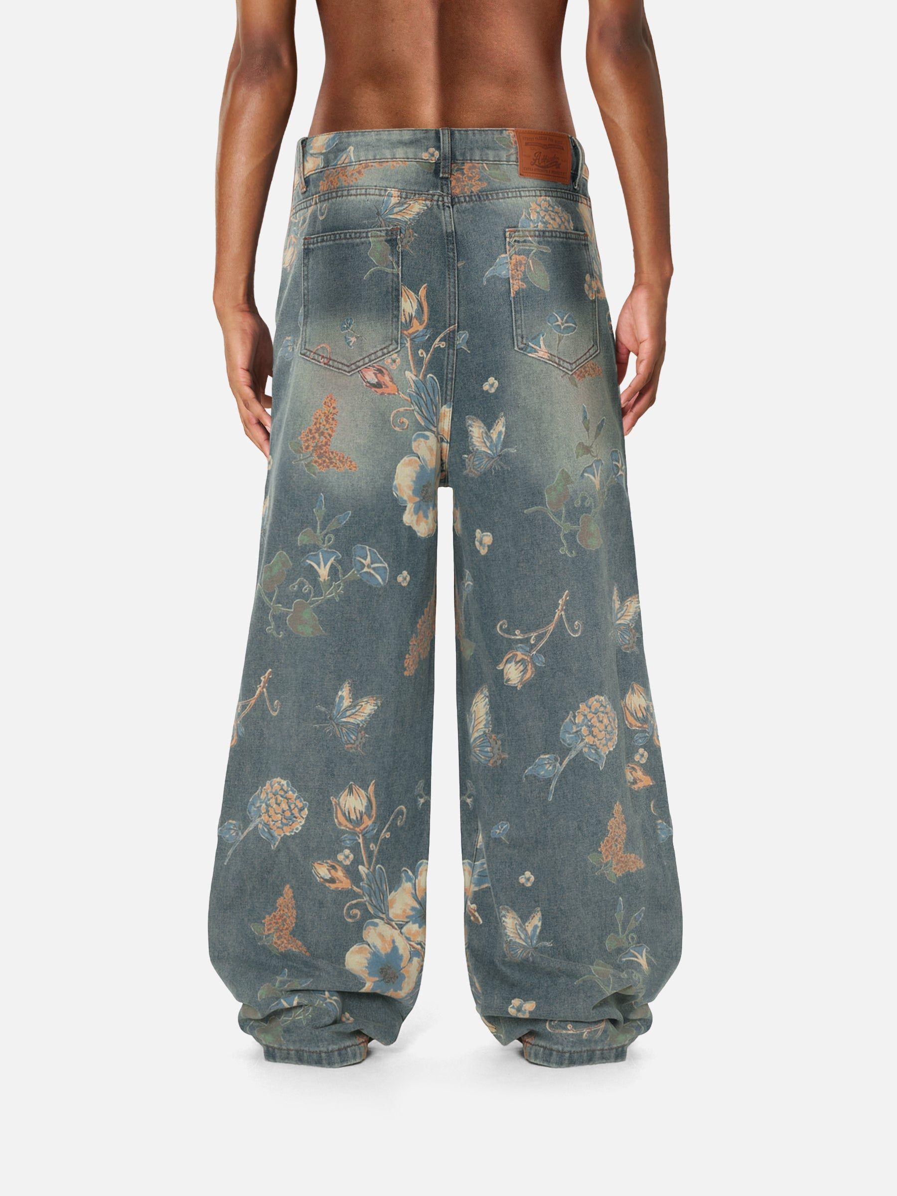 Aelfric Eden Floral Baggy Jeans Product Image