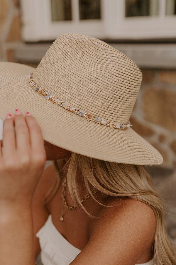 Sunny Disposition Raffia Woven Hat Product Image