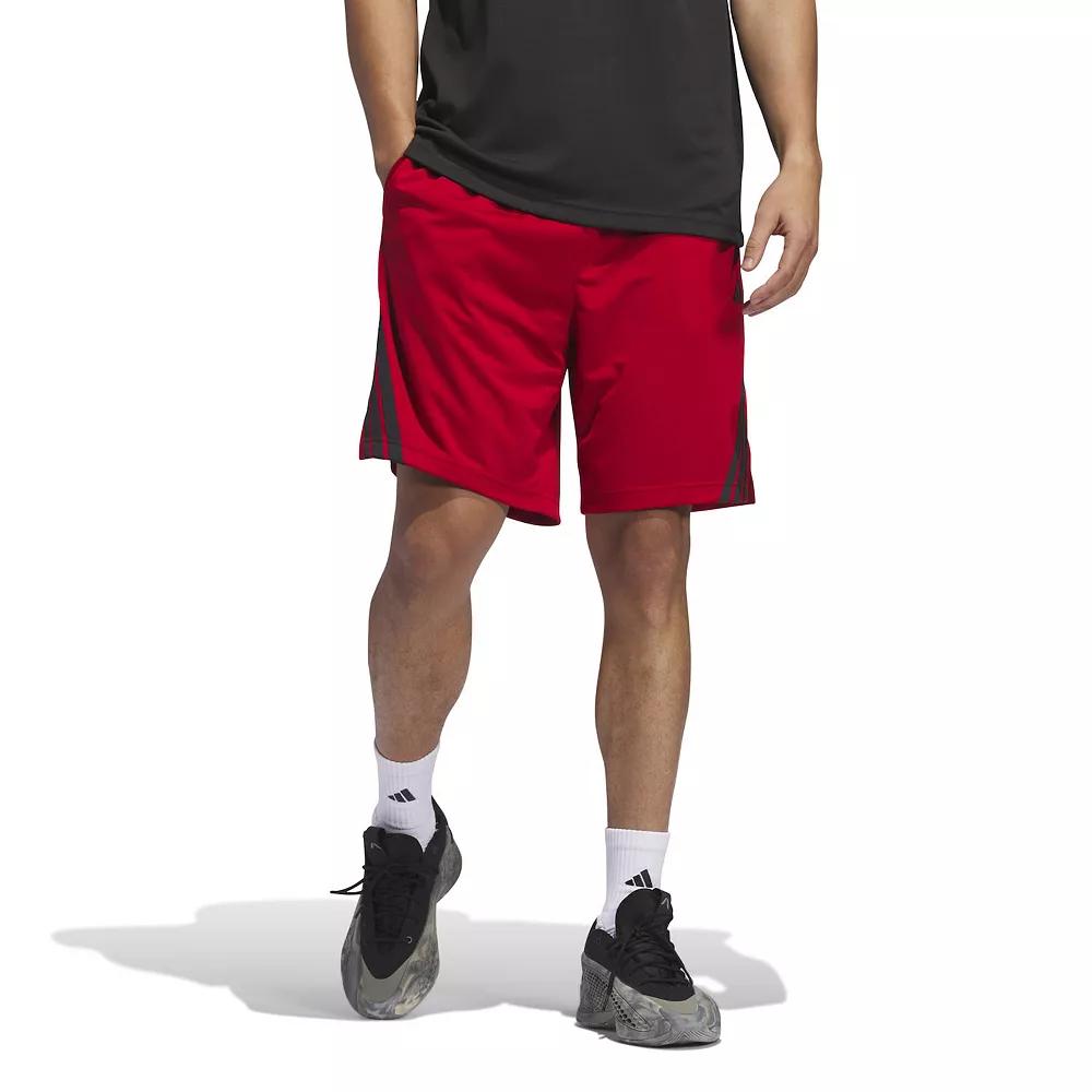 Men's adidas Legends 3-Stripes Basketball Shorts,  Product Image