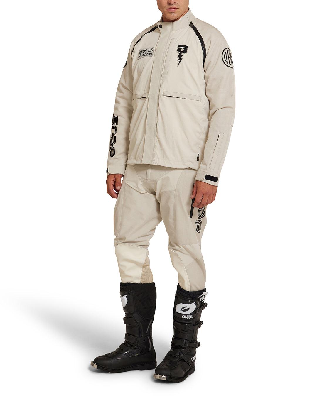 Off Road Cordura Jacket - Dirty White Product Image