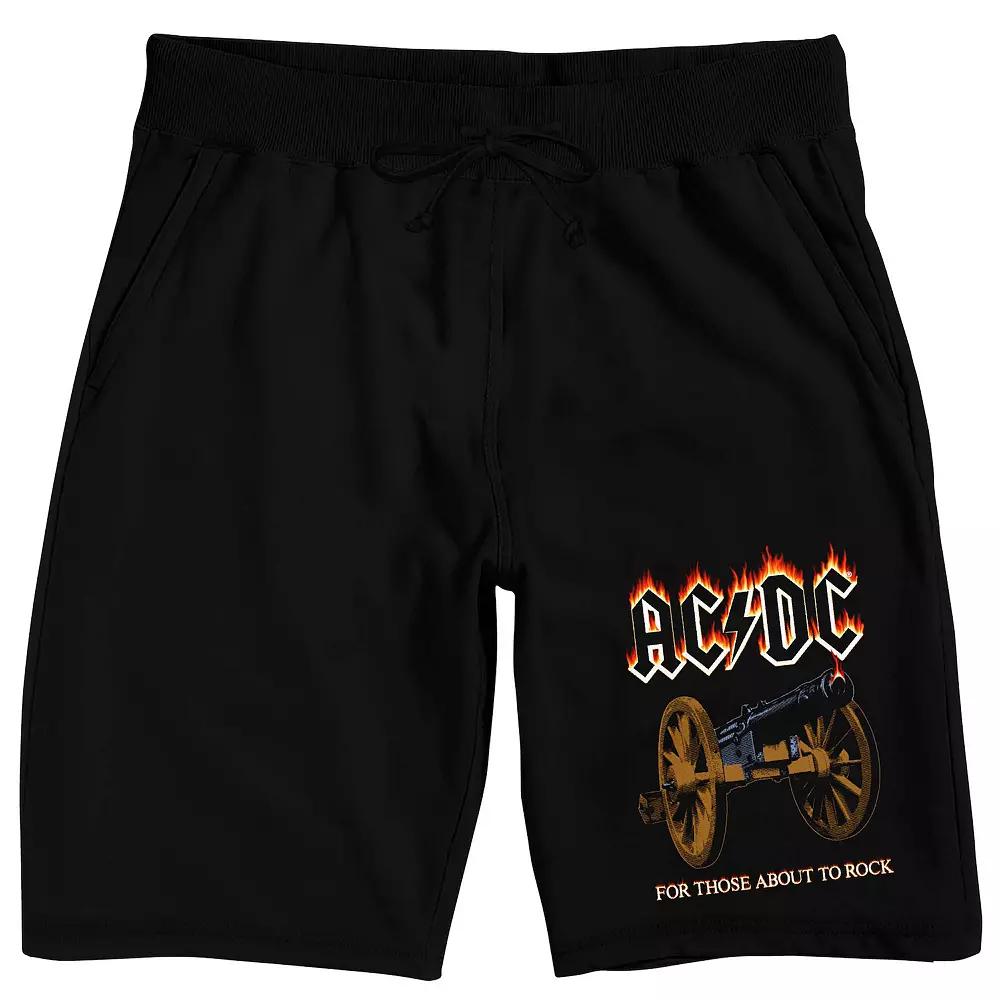 Men's AC/DC Cannon Pajama Shorts,  Product Image