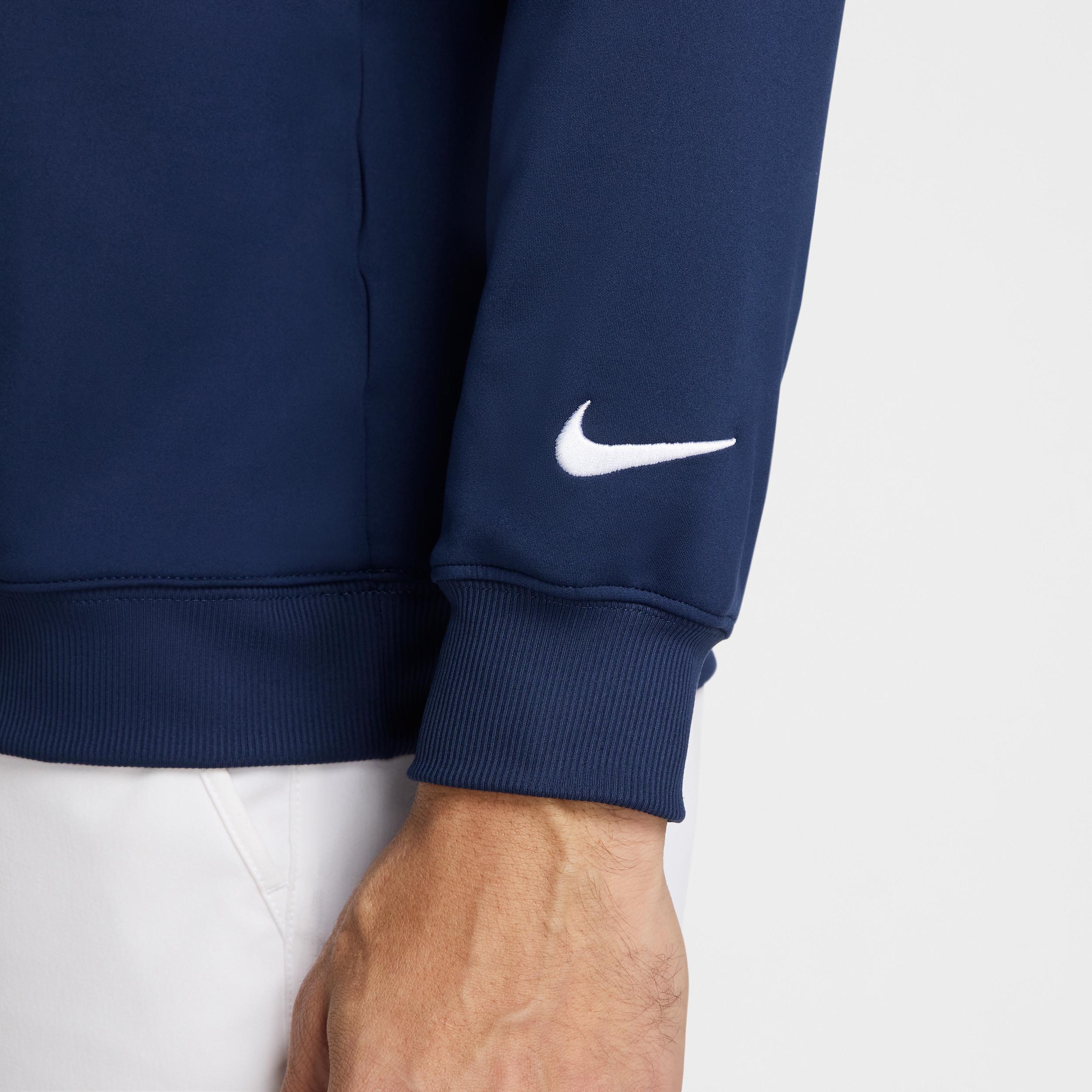 Nike Mens Tour 1/2-Zip Golf Top | FZ7522-410 Product Image