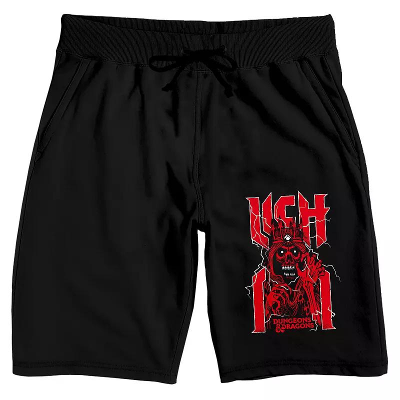 Men's Dungeons & Dragons Red Lich 9" Pajama Shorts,  Product Image