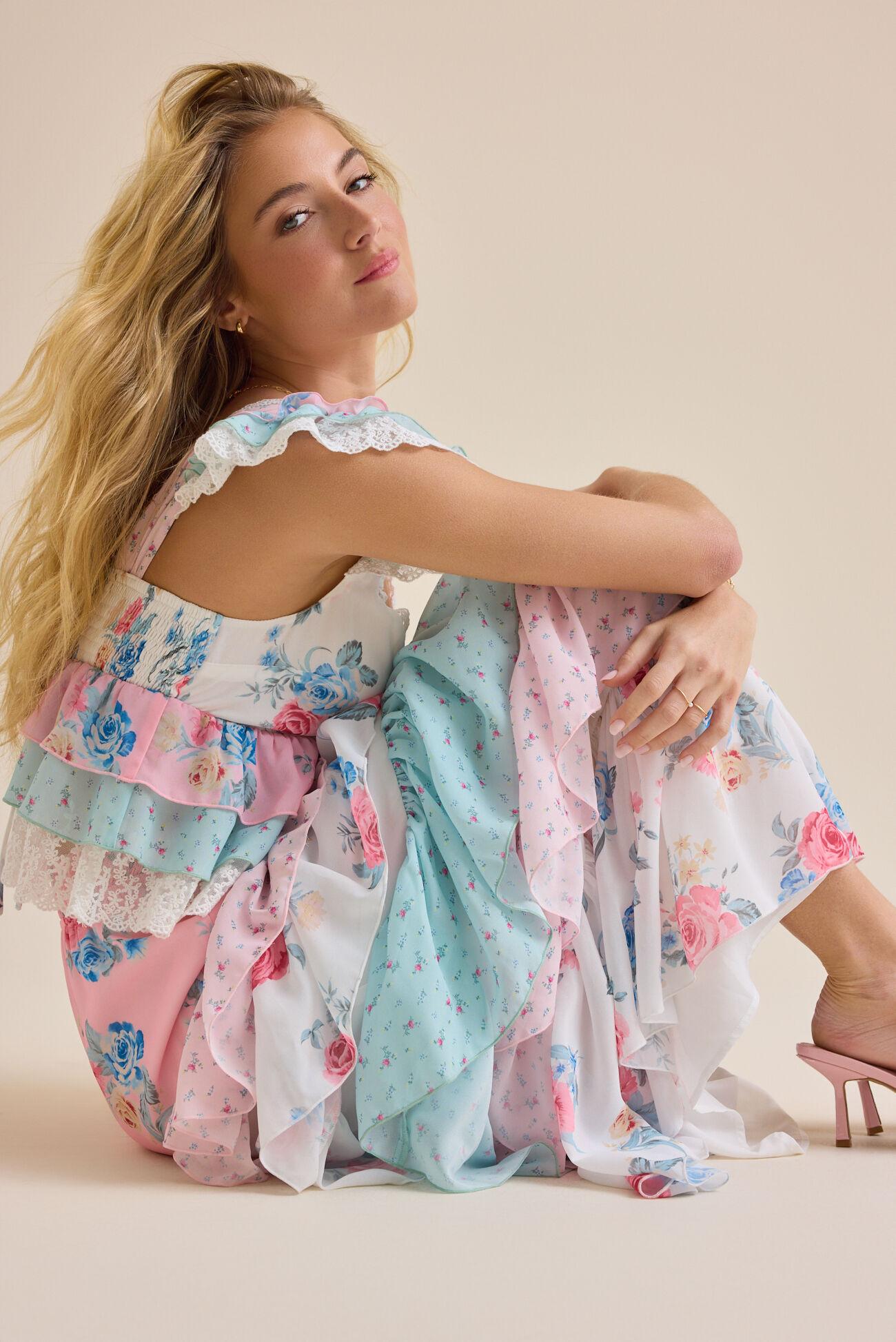 Brea Floral Tank Top Product Image