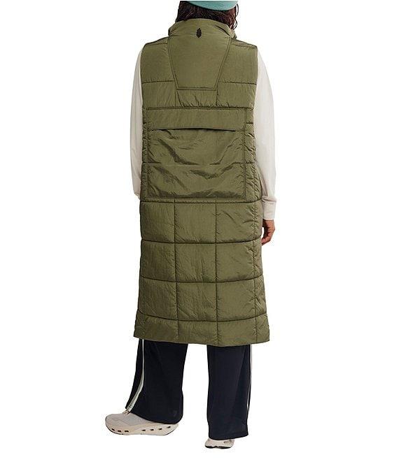 FP Movement On The Move Packable Puffer Sleeveless Knee Length Vest Product Image