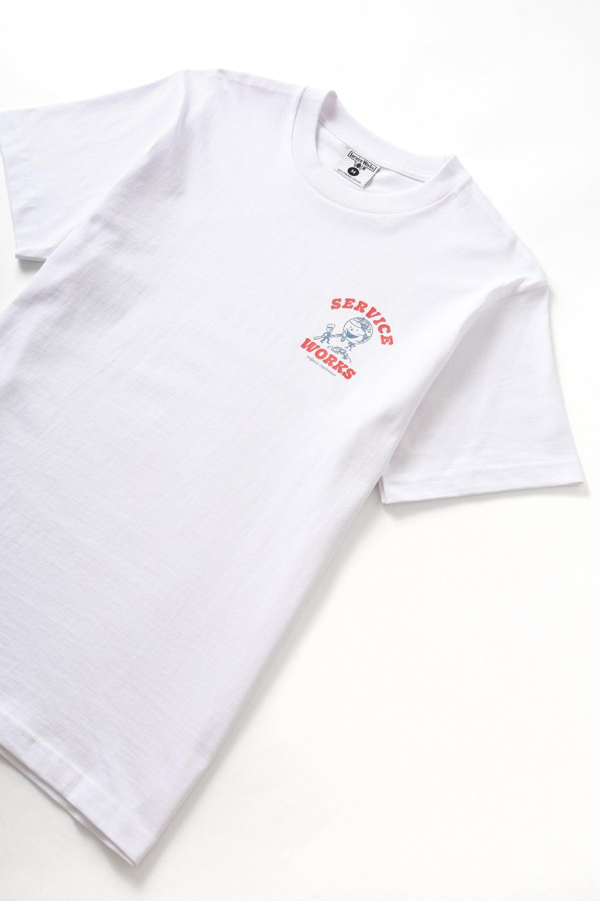 Organic Chefswear Tee - White Product Image