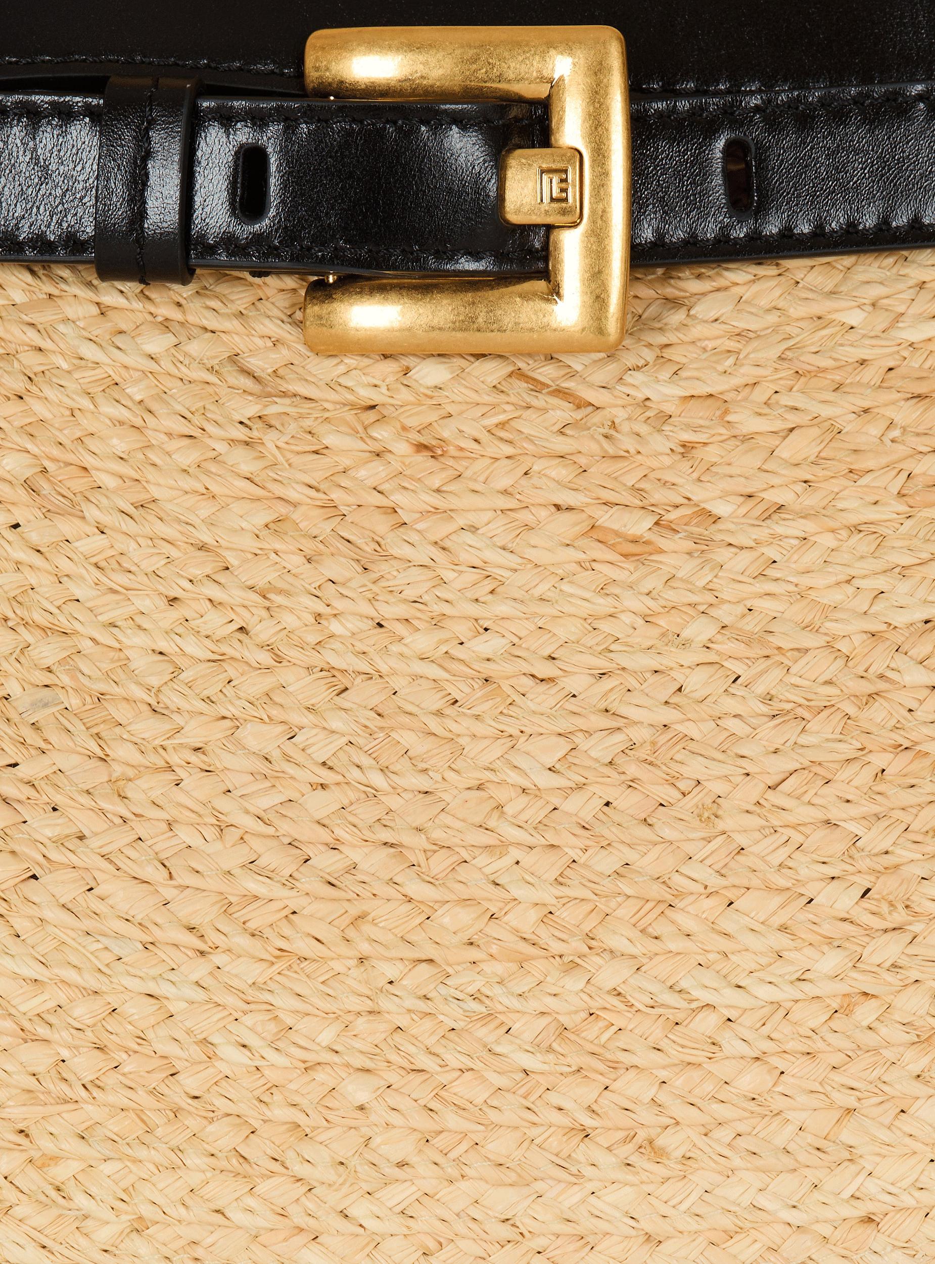 Shuffle Medium bag in raffia Product Image